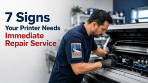 7 Signs Your Printer Needs Immediate Repair Service