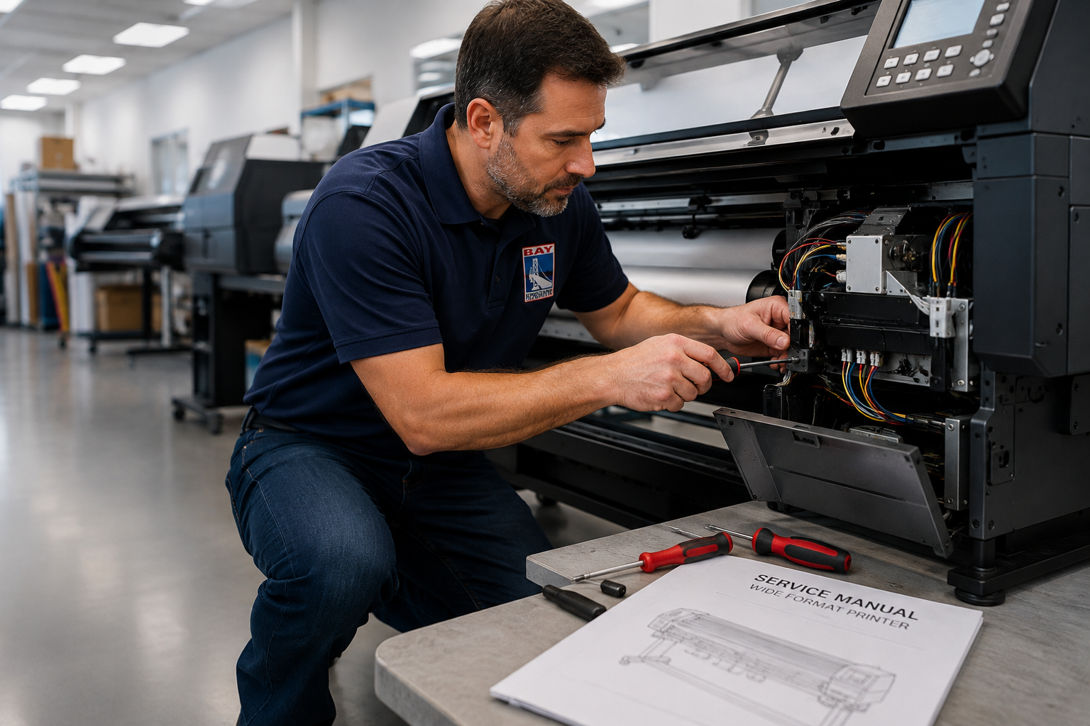 Wide Format Printer Repair: What Happens at End of Service Life?